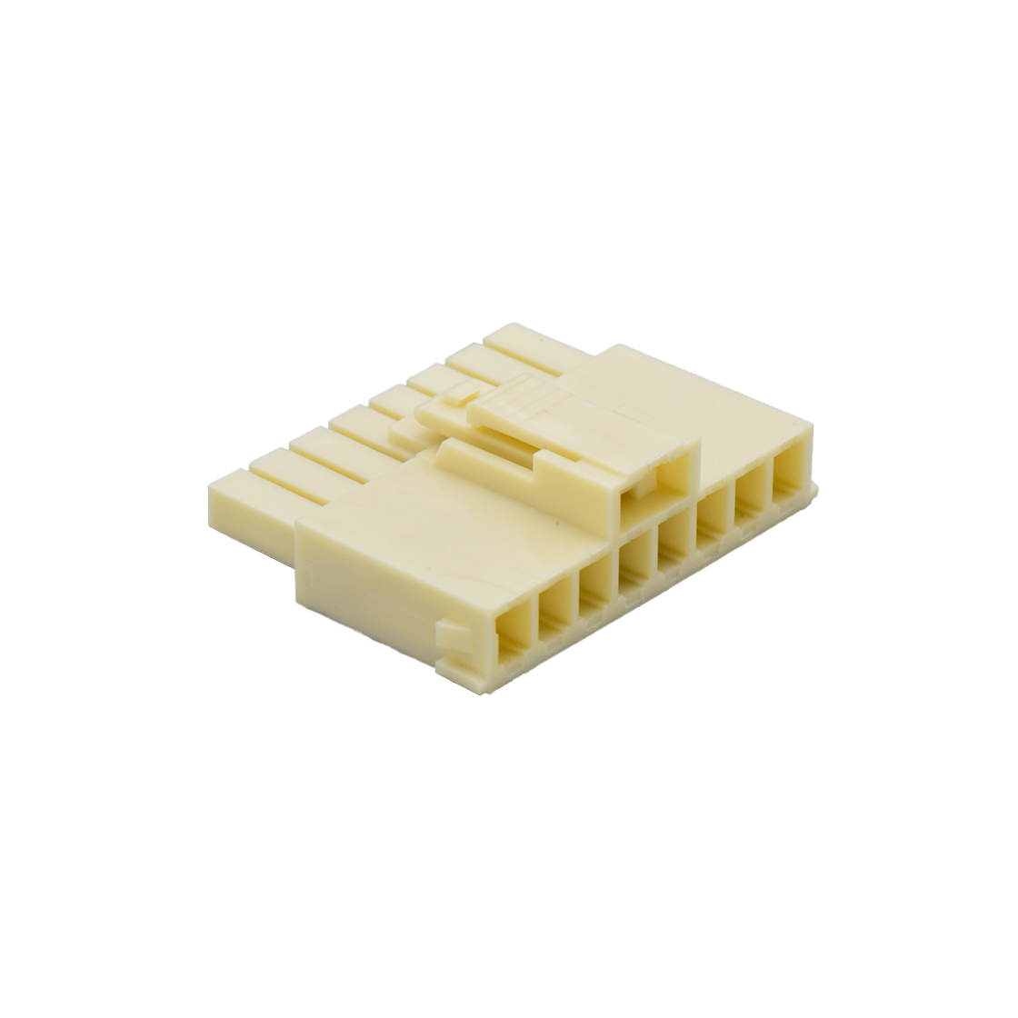 Pitch 3.50mm 180°TPA Type,B KEY 单排 Male Housing 08Pin 本色 PA4T UL94V-0